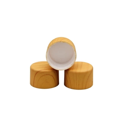 24/410 Plastic Wood Grain Caps