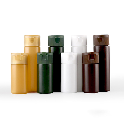 Stylish 20ml-30ml Flip-Top Bottles in Multiple Colors – Perfect for Cosmetics, Shampoos, and More