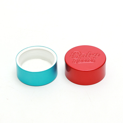 32mm Aluminum anti-theft Screw-cap For CBD Nutritional Pupplements Product