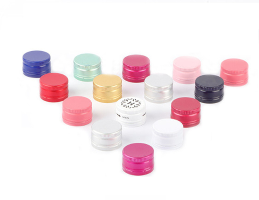 18mm and 24mm Aluminum Covers  for cosmetics, creams, Aromatherapy essential oils