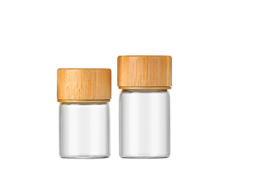Elegant & Eco-Friendly Glass Bottles with Bamboo Caps