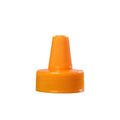 38mm Orange Squeeze Bottle Twist Top Cap With PET seal