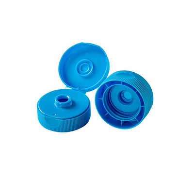 38-400 Blue Smooth Wall Black PP Flip Top Closure