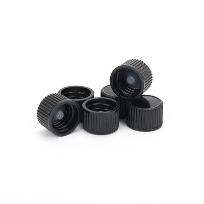 Tamper Evident Plastic Cap with Inner Plug for DIN28 Essential Oil Glass Bottle