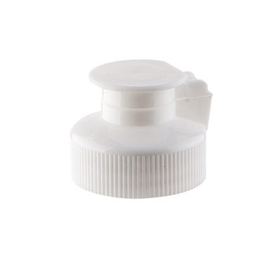 Cap, 28/00, disc top, White, PP