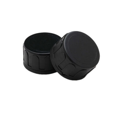 38mm Black Polypropylene Tamper Evident Cap for Bottles Packaging