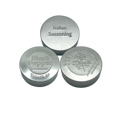 Custom Printing Luxury Metal Aluminum Packaging Can Lid Leak-proof And Moisture-proof For Candle Packaging
