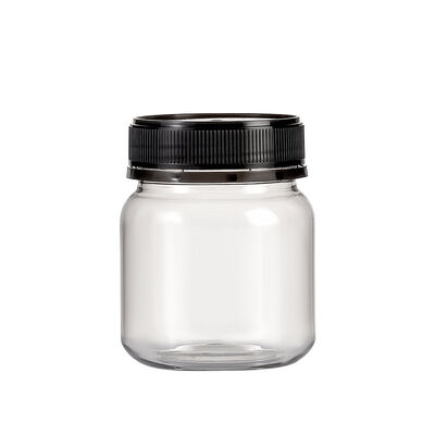 Large Neck Size 65mm BLACK Tamper Evident Cap For 1000ml Plastic Bottle