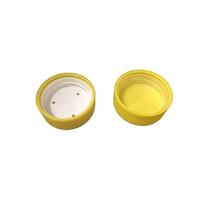Yellow Child Resistant Caps - 38⁄400