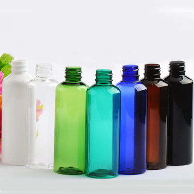 100ml blue clear green amber black white plastic PET shampoo lotion bottle pump bottle with high quality