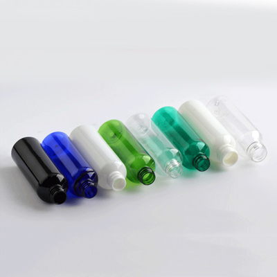 100ml blue clear green amber black white plastic PET shampoo lotion bottle pump bottle with high quality