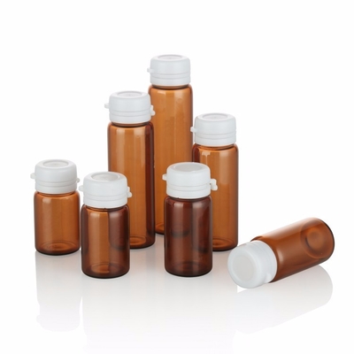 1ml , 2ml, 3ml Mini Amber clean Borosilicate Small Glass Vial With Tearing Off Cap