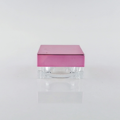 5g 30mL,15ml, 5ml,10ml,20ml, Small Square bottom cream box Colorful sample Skin Care Cream plastic jar