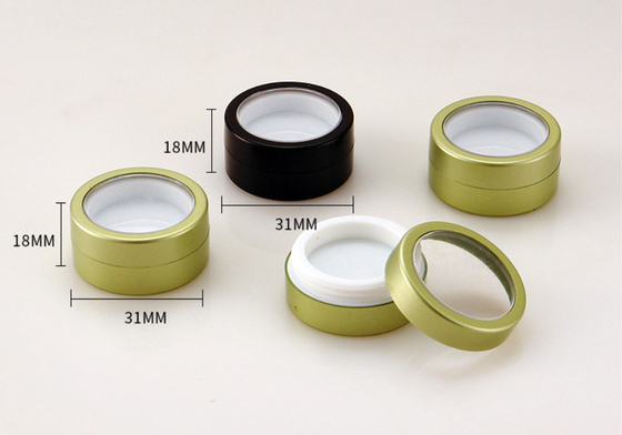 4g Eye shadow box, powder cartridge packing material, ABS cosmetics packing box, separate bottling with clear lid