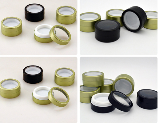 4g Eye shadow box, powder cartridge packing material, ABS cosmetics packing box, separate bottling with clear lid