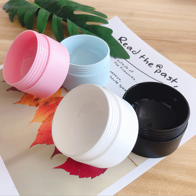 luxury face cream bottle frosted glass cosmetic jar 5g,10g,15g skincare glass packaging