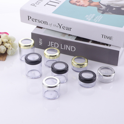 luxury face cream bottle frosted glass cosmetic jar 5g,10g,15g skincare glass packaging