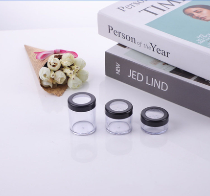 luxury face cream bottle frosted glass cosmetic jar 5g,10g,15g skincare glass packaging