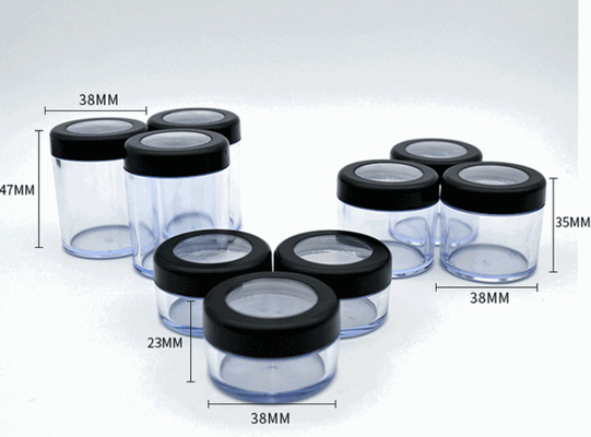 luxury face cream bottle frosted glass cosmetic jar 5g,10g,15g skincare glass packaging