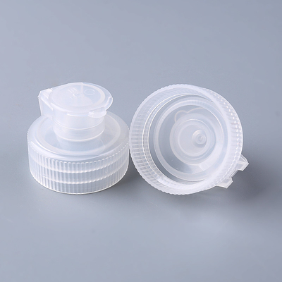 Washing liquid flip top cap lotion bottle cap 28/400 PP plastic bottle lid