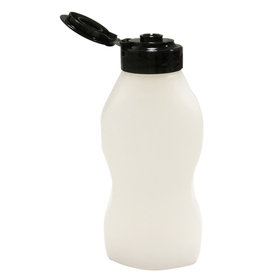 100ml plastic bottle with silicon flip top cap for spices