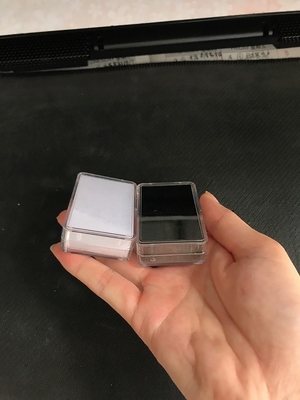 Acrylic transparent ring box, bracelet jewelry box, loose diamond box,  stone ring  long display box white/black box