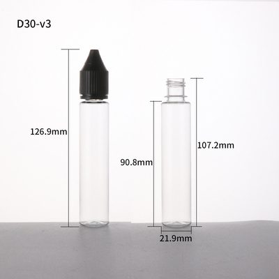 wholesale plastic 10ml 15ml 20ml 30ml 50ml 60ml pet eLiquid dropper bottle with CRC cap for smoke oil
