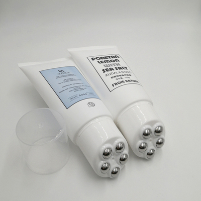 D50*150G Ball massage hose 5 ball caps Ball inverted bottle Steel ball facial cleanser hose