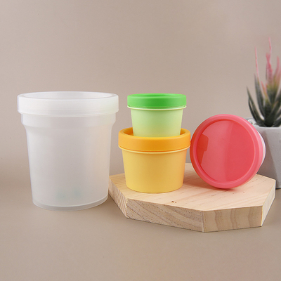 50g 100g 500g large capacity colorful cosmetics body lotion cream container mask bowl PP Beauty Face Cream Cosmetic Jar