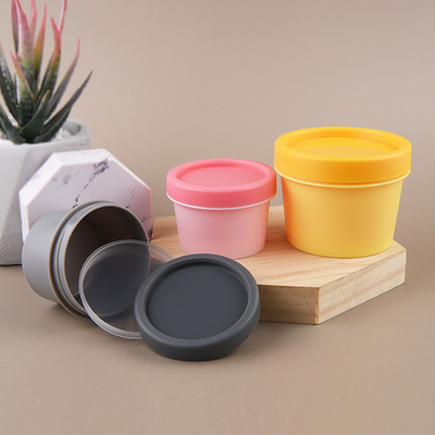 50g 100g 500g large capacity colorful cosmetics body lotion cream container mask bowl PP Beauty Face Cream Cosmetic Jar