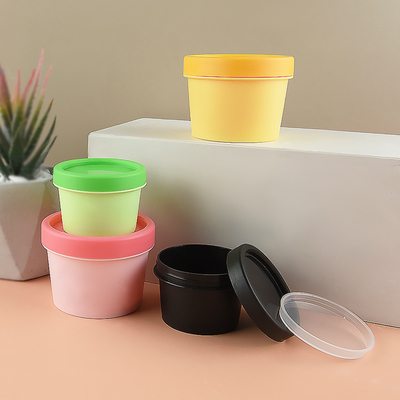 50g 100g 500g large capacity colorful cosmetics body lotion cream container mask bowl PP Beauty Face Cream Cosmetic Jar