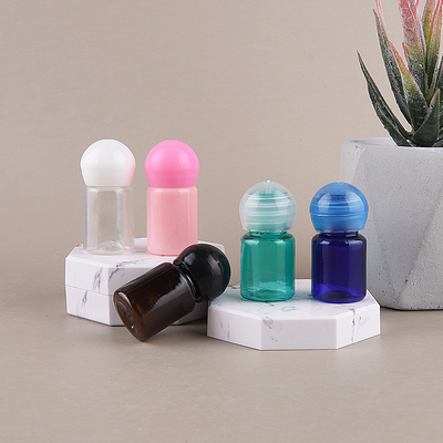 5ml spherical cap bottle screw cap bottle round cap bottle lotion (including inner stopper) empty bottle