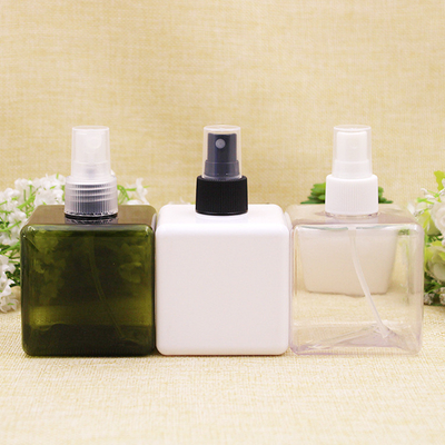 250ml square PETG ordinary spray electroplating spray bottle plastic bottle filling sprayer empty bottle