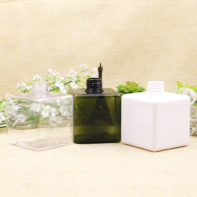 250ml square PETG ordinary spray electroplating spray bottle plastic bottle filling sprayer empty bottle