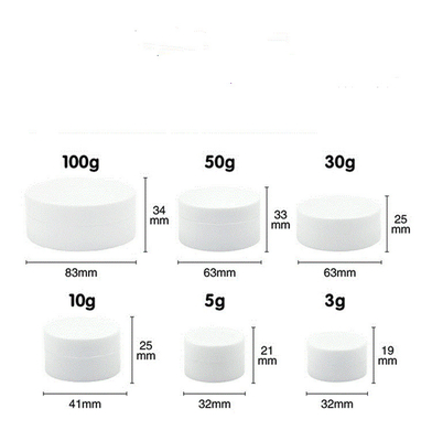 3g-100g concave bottom cream bottle box travel packaging bottle cream box cream box lotion