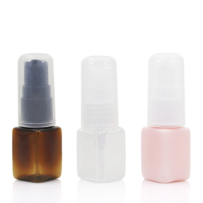 10ml lotion bottle half cover full cover powder pump cosmetic dispensing bottle small sample bottle lotion bottle