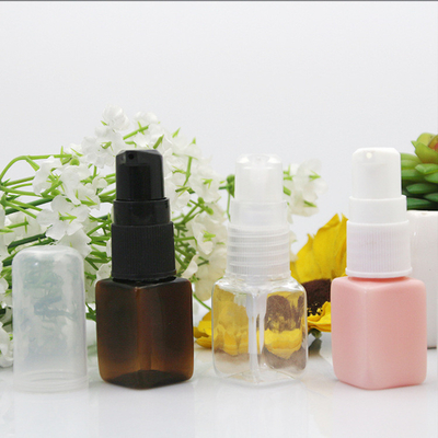 10ml lotion bottle half cover full cover powder pump cosmetic dispensing bottle small sample bottle lotion bottle