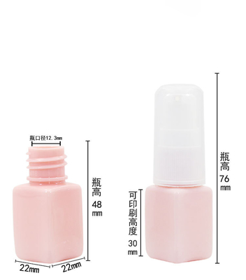 10ml lotion bottle half cover full cover powder pump cosmetic dispensing bottle small sample bottle lotion bottle