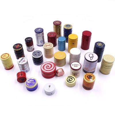 Non-refillable Spirits Caps Closure 30*35mm 33x47mm GPI Aluminum Screw Ropp Gin Vodka Whiskey Liquor Bottle Cap