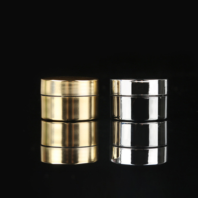 Golden face cream bottle Cream bottle Silver trial sample box bottle Cream bottle Distributed cosmetic trial bottle