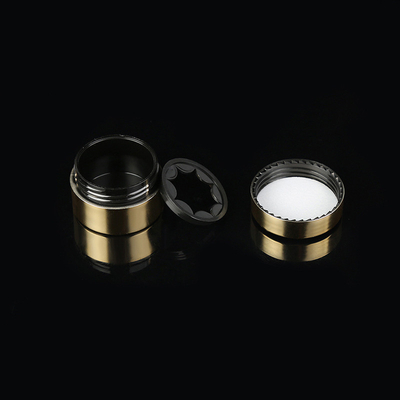 Golden face cream bottle Cream bottle Silver trial sample box bottle Cream bottle Distributed cosmetic trial bottle