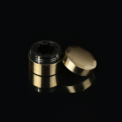 Golden face cream bottle Cream bottle Silver trial sample box bottle Cream bottle Distributed cosmetic trial bottle