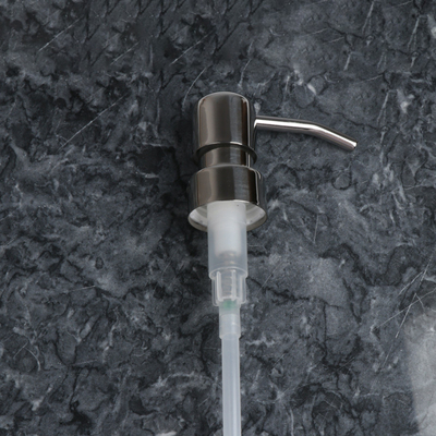 Presser head, press pump, stainless steel hand washing hydraulic nozzle, plastic nozzle, hand sanitizer caps 28/410