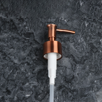 Presser head, press pump, stainless steel hand washing hydraulic nozzle, plastic nozzle, hand sanitizer caps 28/410