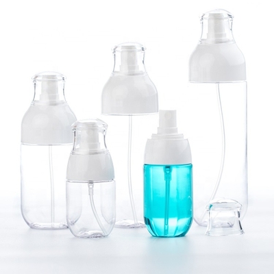fantasy luxury 30ml 50ml 100ml 120ml 150ml 180ml cosmetic white plastic perfume bottle sprayer pump bottle