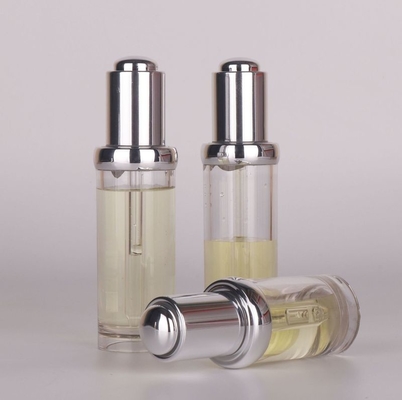 20/30ml electroplating press dropper bottle, cosmetic essence dropper bottle