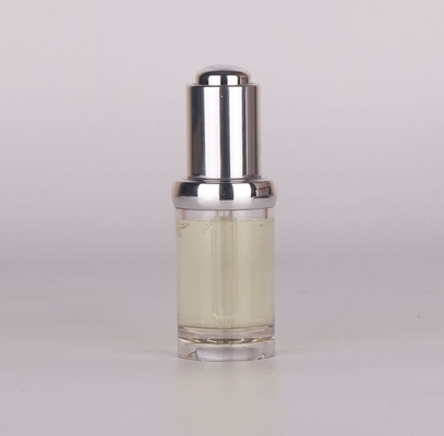20/30ml electroplating press dropper bottle, cosmetic essence dropper bottle