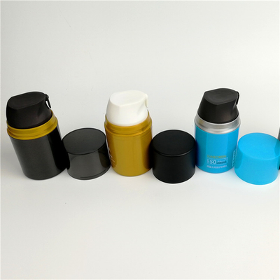 Lotion sub-bottling, clip-on cap, Essential oil bottle for man，50MLPP airless bottle