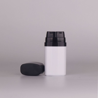 2*8/10/15ML/30ML sunscreen double tube double color airless bottle, essence eye cream bottle