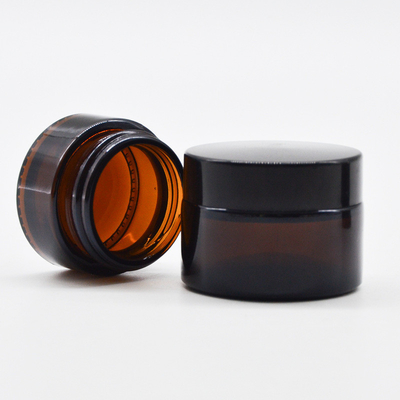 5g 10g 15g 20g 30g 50g 100g brown glass cream bottle, face cream bottle, cosmetic sub-bottle, eye cream bottle